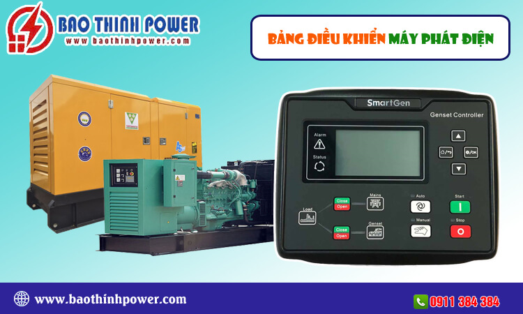 Bảng điều khiển máy phát điện 