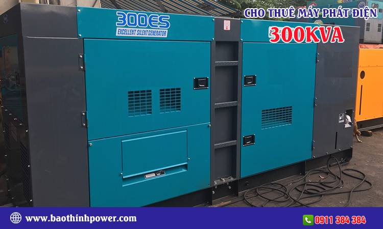 Cho thuê máy phát điện 300kva