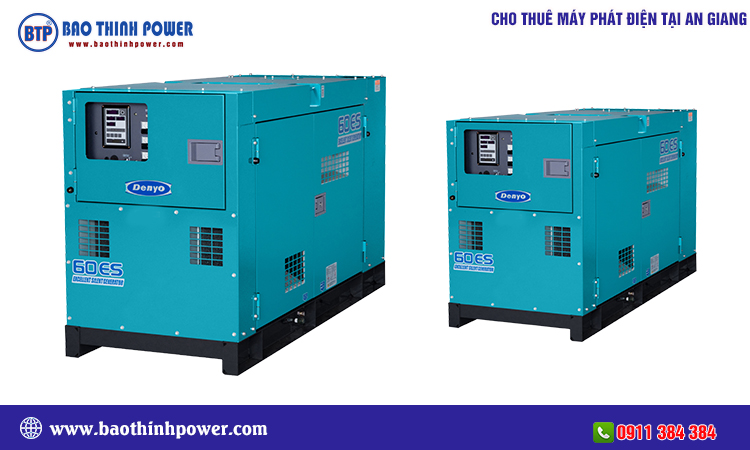 Cho thuê máy phát điện tại An Giang