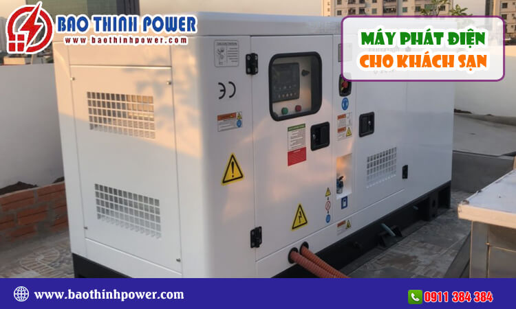 Máy phát điện cho khách sạn 