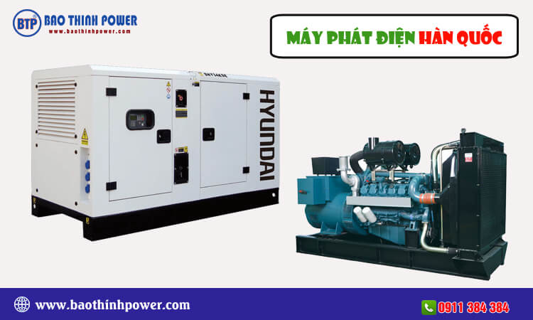 Máy phát điện Hàn Quốc 