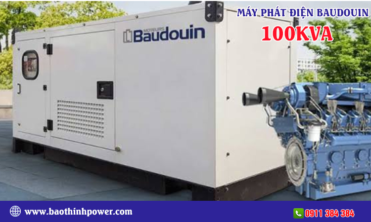 Máy phát điện baudouin 100kva