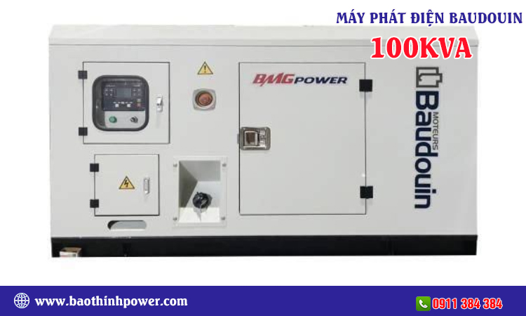 Máy phát điện baudouin 100kva