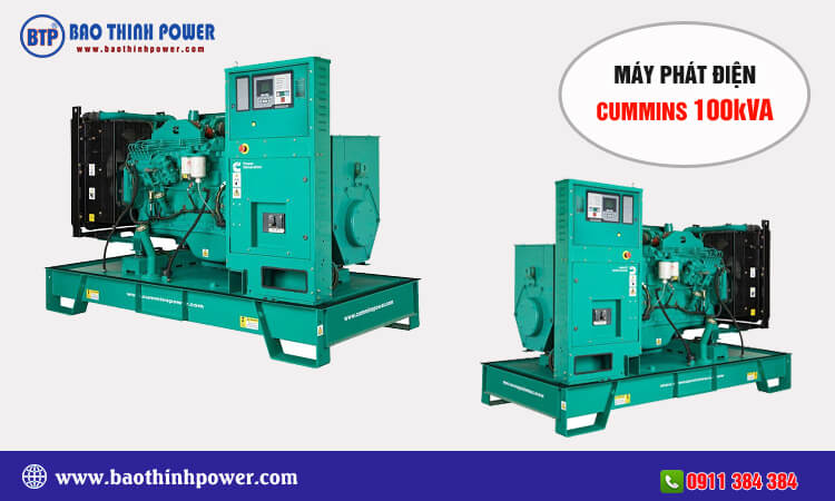 Máy phát điện Cummins 100kva 