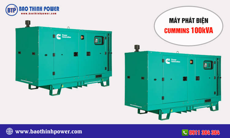 Máy phát điện Cummins 100kva 