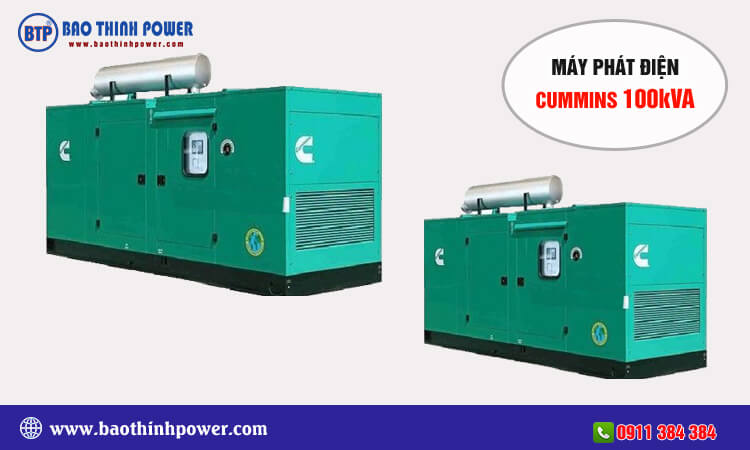 Máy phát điện Cummins 100kva 