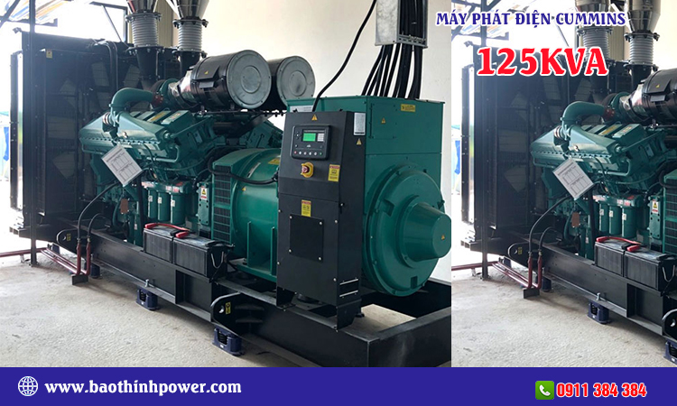 Máy phát điện cummins 125kva