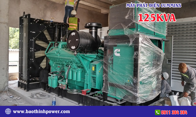 Máy phát điện cummins 125kva