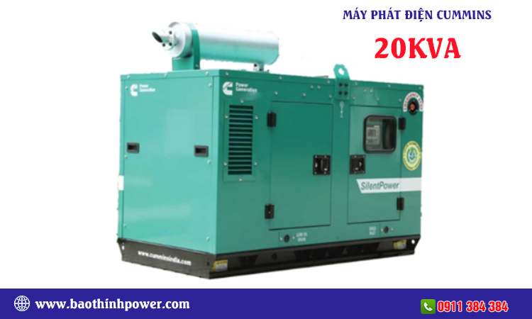 Máy phát điện cummins 20kva