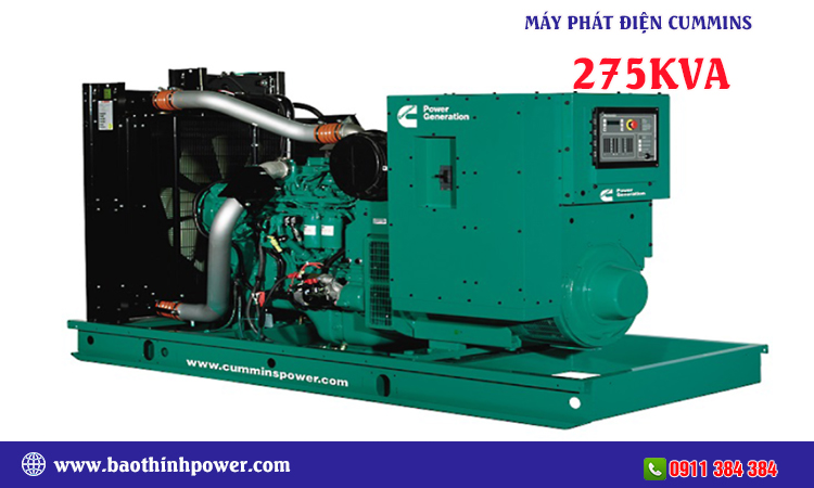 Máy phát điện cummins 275kva