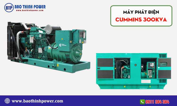 Máy phát điện Cummins 300kva 