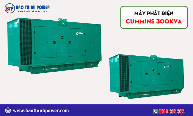 Máy phát điện Cummins 300kva 