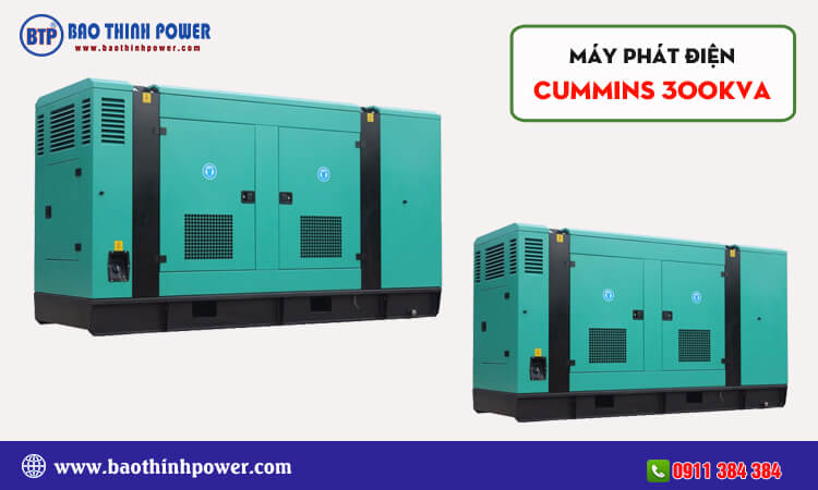 Máy phát điện Cummins 300kva 
