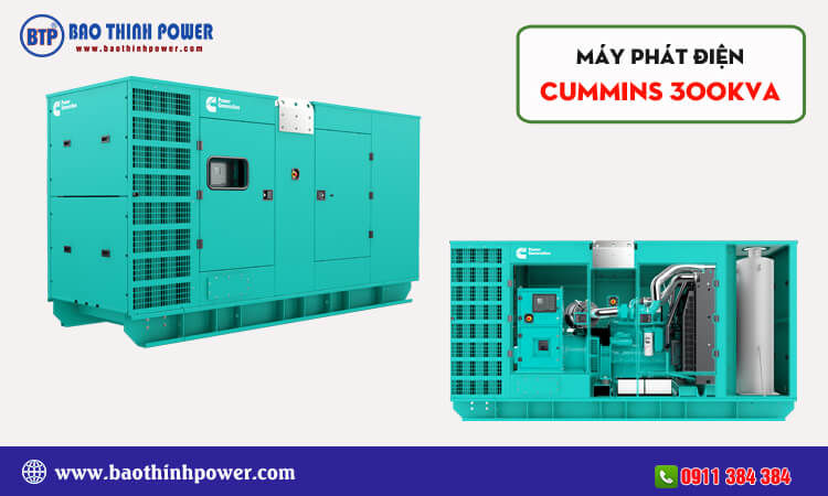 Máy phát điện Cummins 300kva 