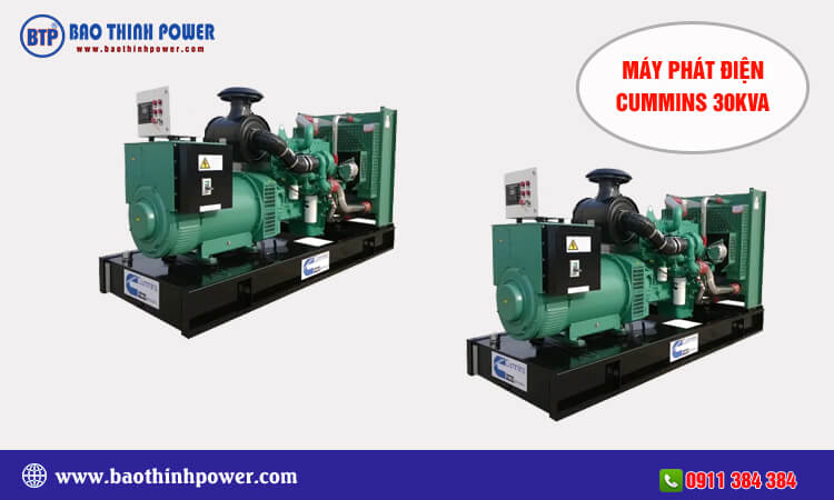 Máy phát điện Cummins 30kva 