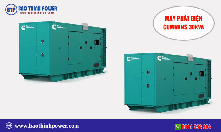 Máy phát điện Cummins 30kva 