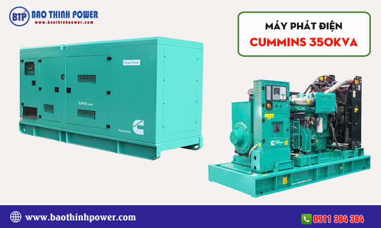 Máy phát điện Cummins 350kva 