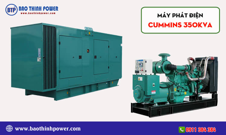 Máy phát điện Cummins 350kva 