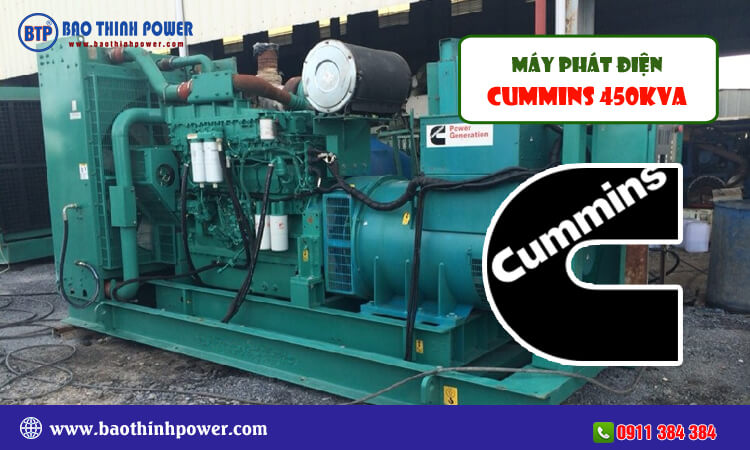 Máy phát điện Cummins 450kva 