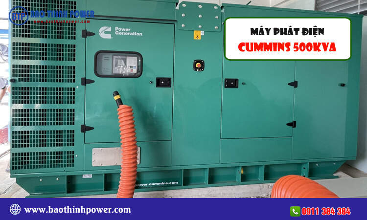 Máy phát điện Cummins 500kva 