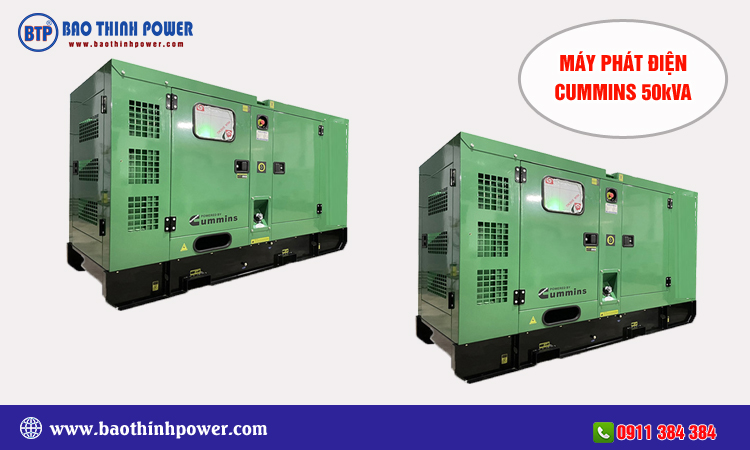 Máy phát điện Cummins 50kva 