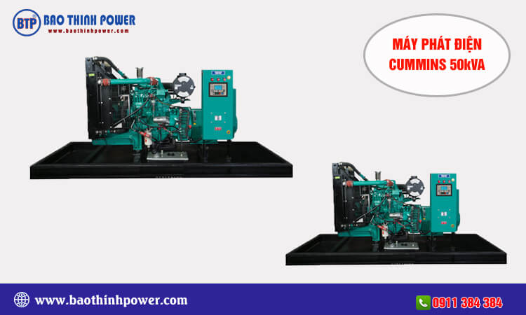 Máy phát điện Cummins 50kva 