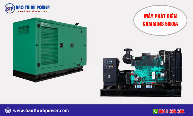 Máy phát điện Cummins 50kva 