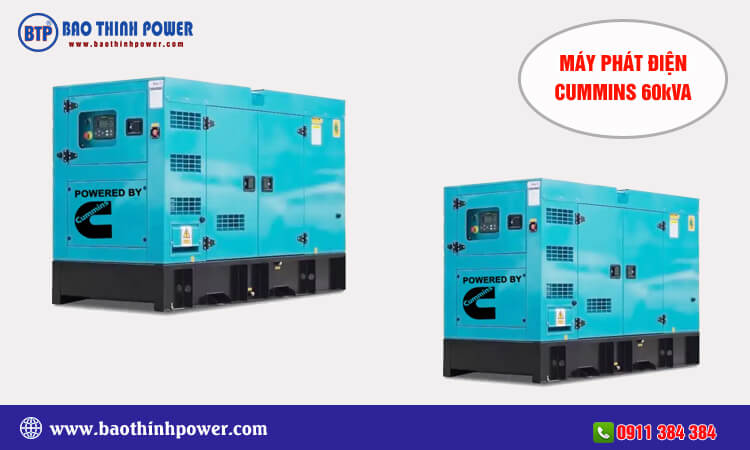 Máy phát điện Cummins 60kva 