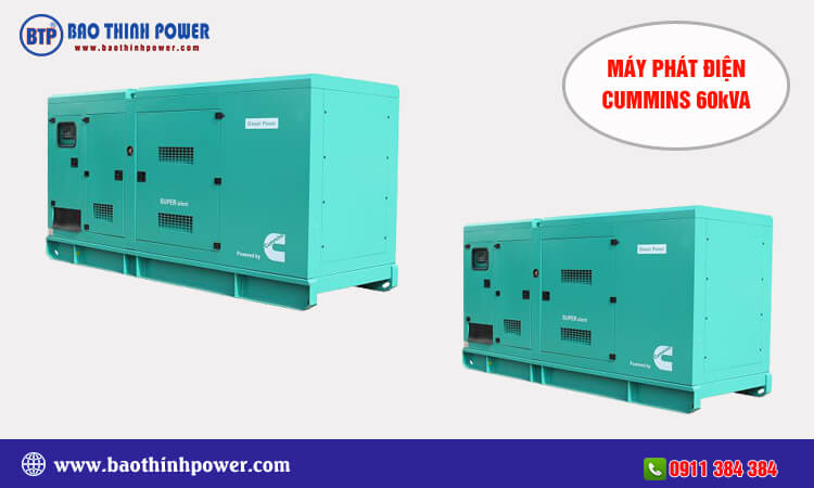 Máy phát điện Cummins 60kva 