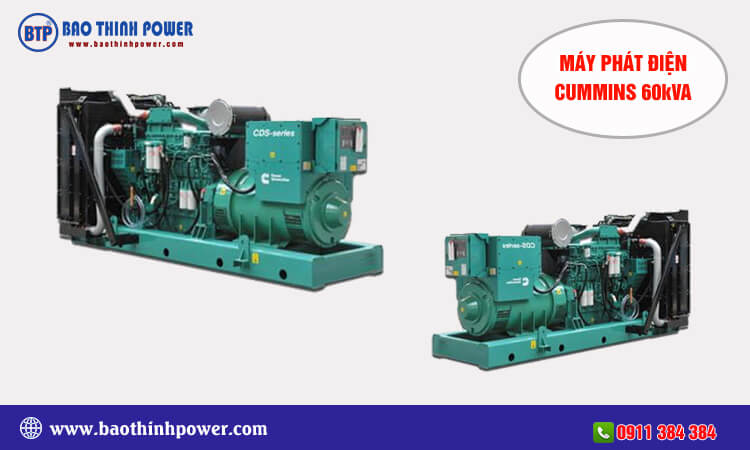 Máy phát điện Cummins 60kva 
