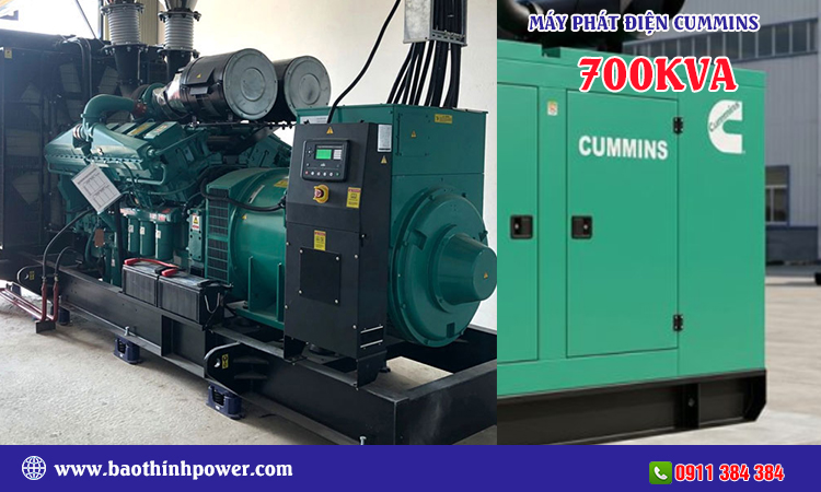 Máy phát điện cummins 700kva