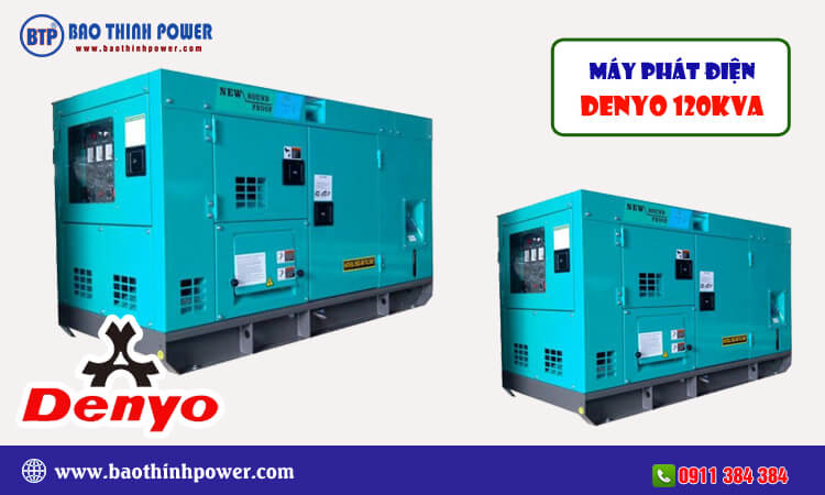 Máy phát điện Denyo 120kva 