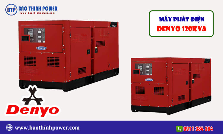 Máy phát điện Denyo 120kva 