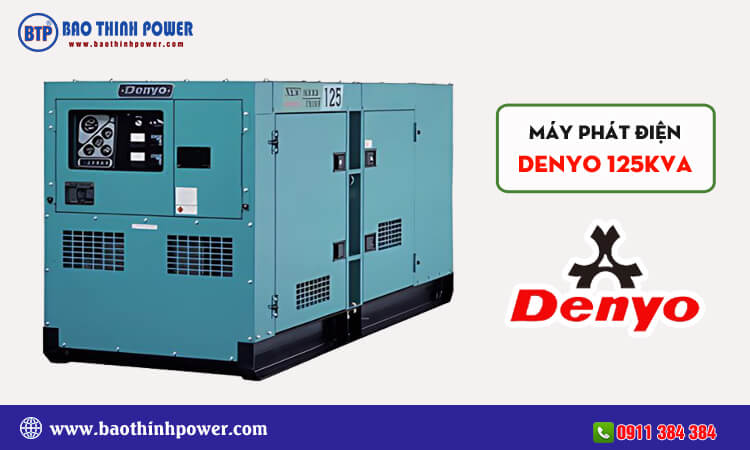 Máy phát điện Denyo 125kva 