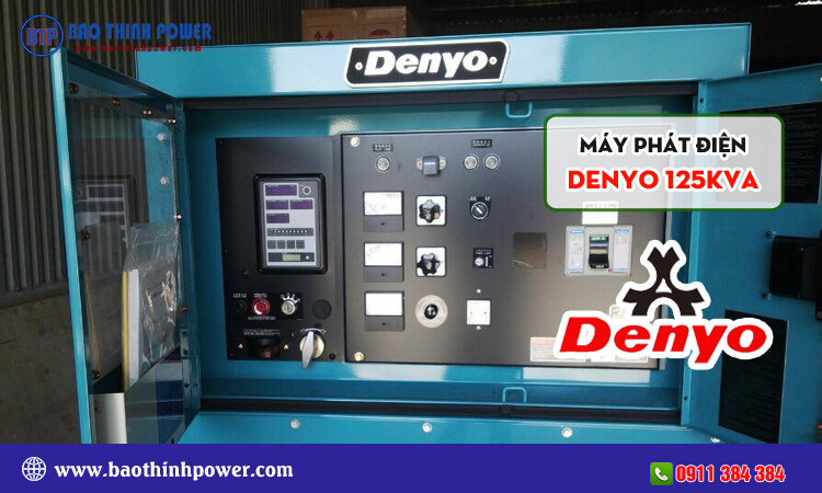 Máy phát điện Denyo 125kva 