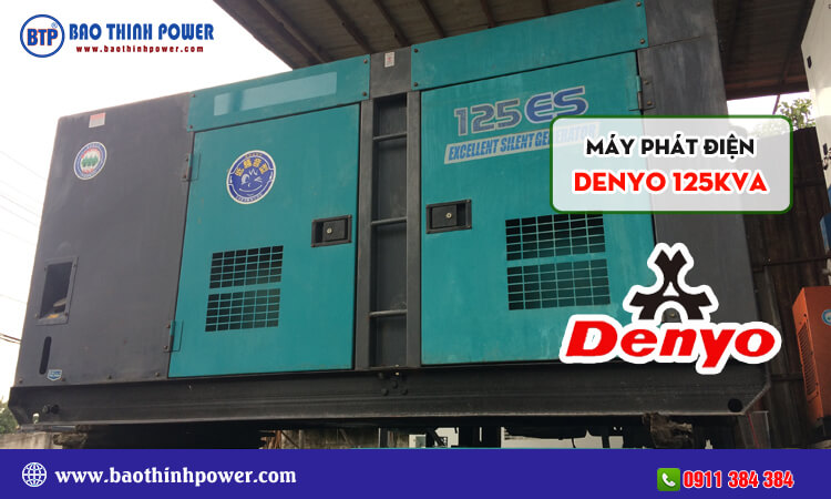 Máy phát điện Denyo 125kva 