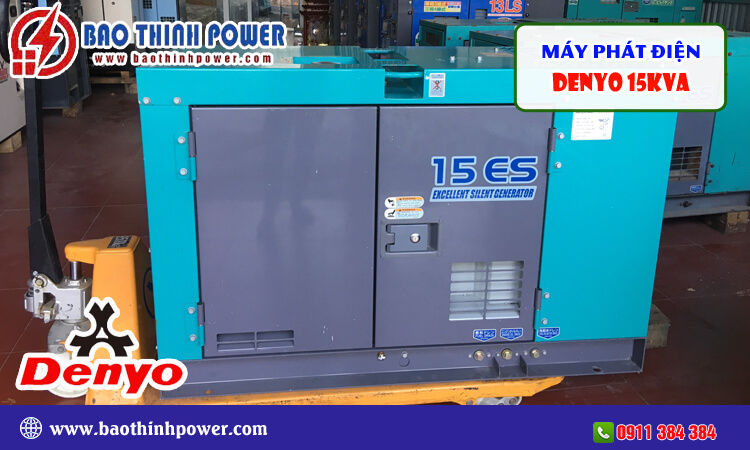 Máy phát điện Denyo 15kva 