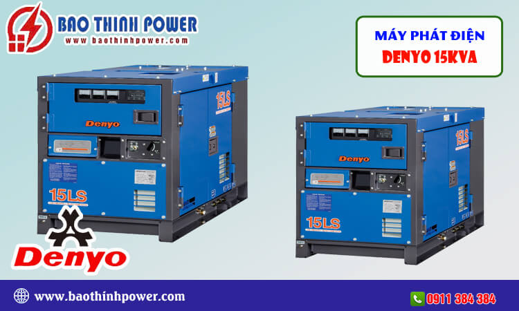 Máy phát điện Denyo 15kva 