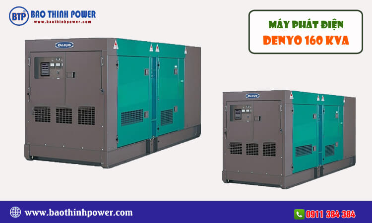 Máy phát điện Denyo 160kva 