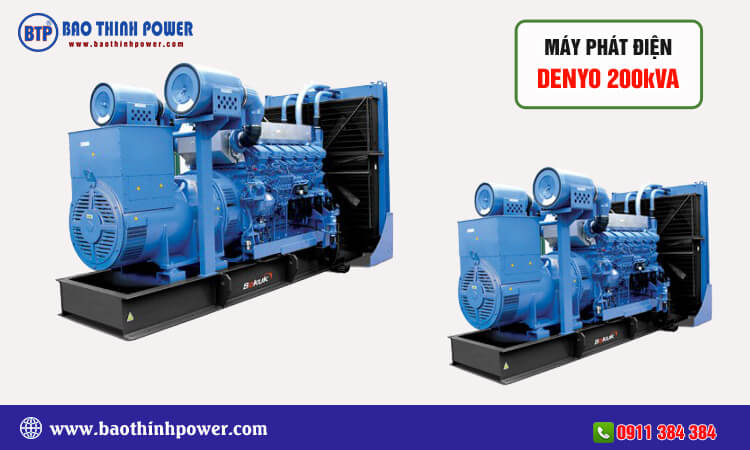 Máy phát điện Denyo 200kva 
