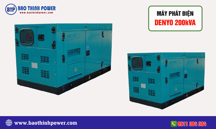 Máy phát điện Denyo 200kva 