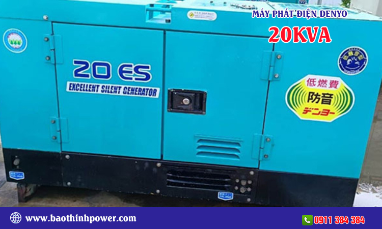 Máy phát điện denyo 20kva