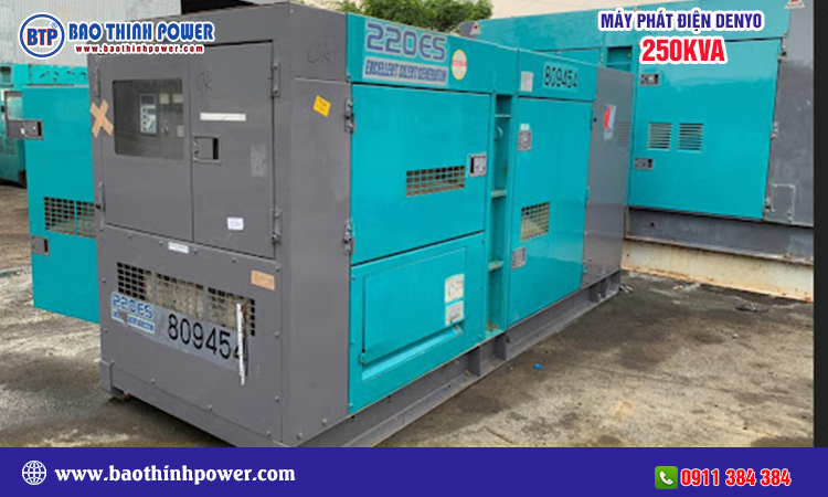 Máy phát điện Denyo 250kva