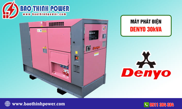 Máy phát điện Denyo 30kva 