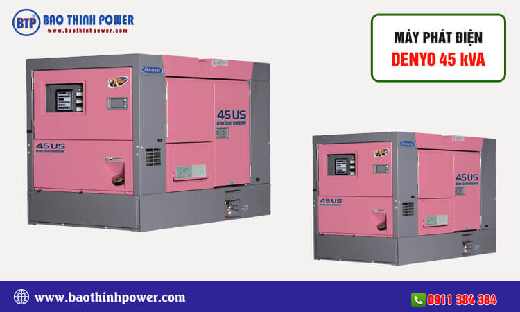 Máy phát điện Denyo 45kva 