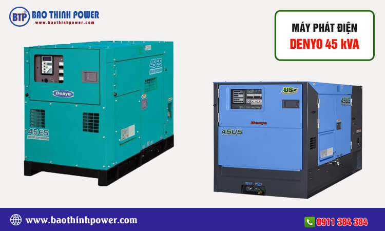 Máy phát điện Denyo 45kva 