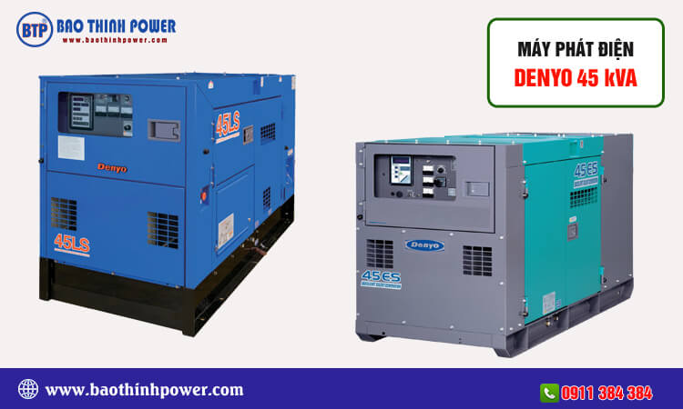 Máy phát điện Denyo 45kva 