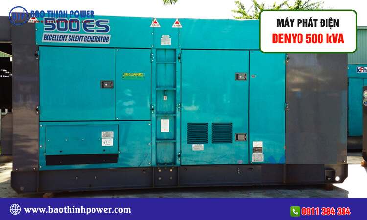 Máy phát điện Denyo 500kva 