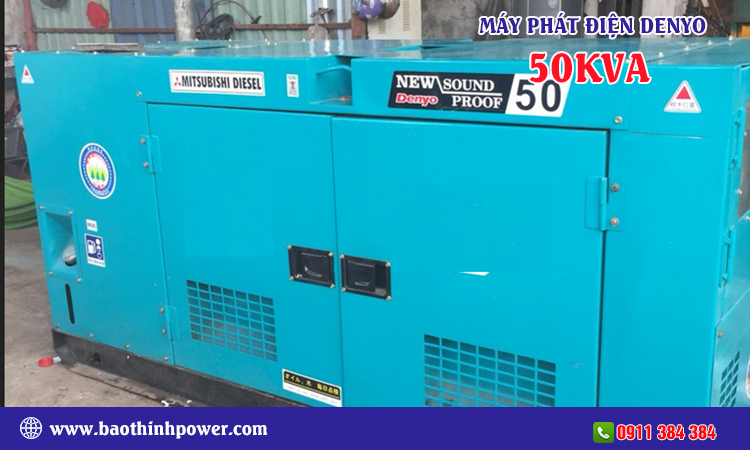 Máy phát điện denyo 50kva