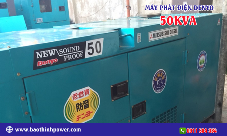 Máy phát điện denyo 50kva